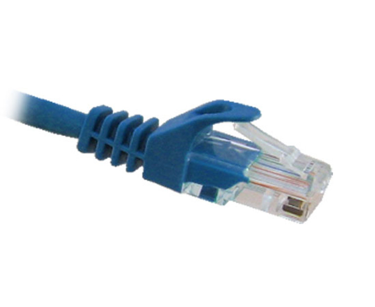 CAT6 Ethernet Patch Cable, Snagless Molded Boot, RJ45 - RJ45