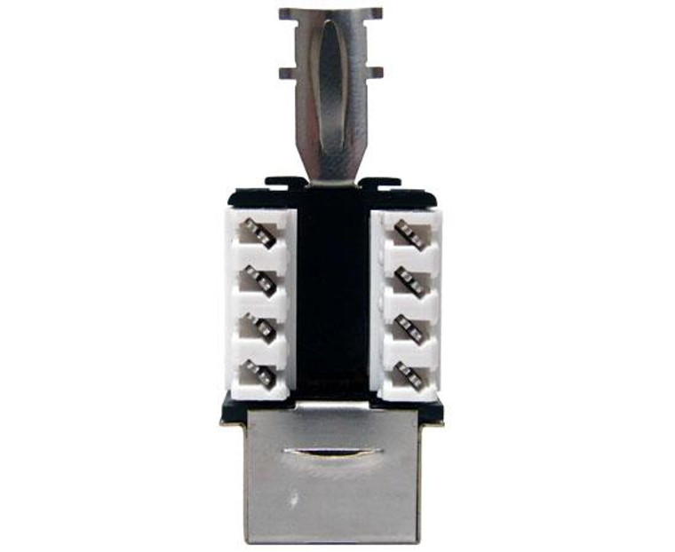 CAT6 RJ45 Shielded Punch Down Keystone Jack, U-Style