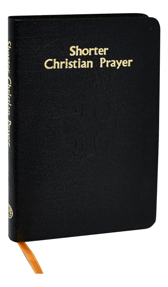 Shorter Christian Prayer - Pocket Edition - Black Leather - St