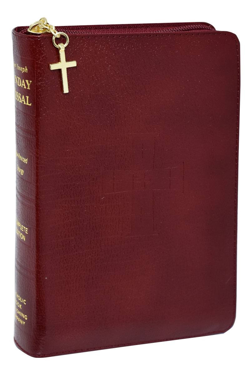 St Joseph Sunday Missal with Zipper Closure - St. Jude Shop, Inc.