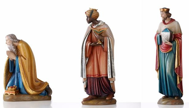 Nativity Set -1902, Three Kings Set - St. Jude Shop, Inc.