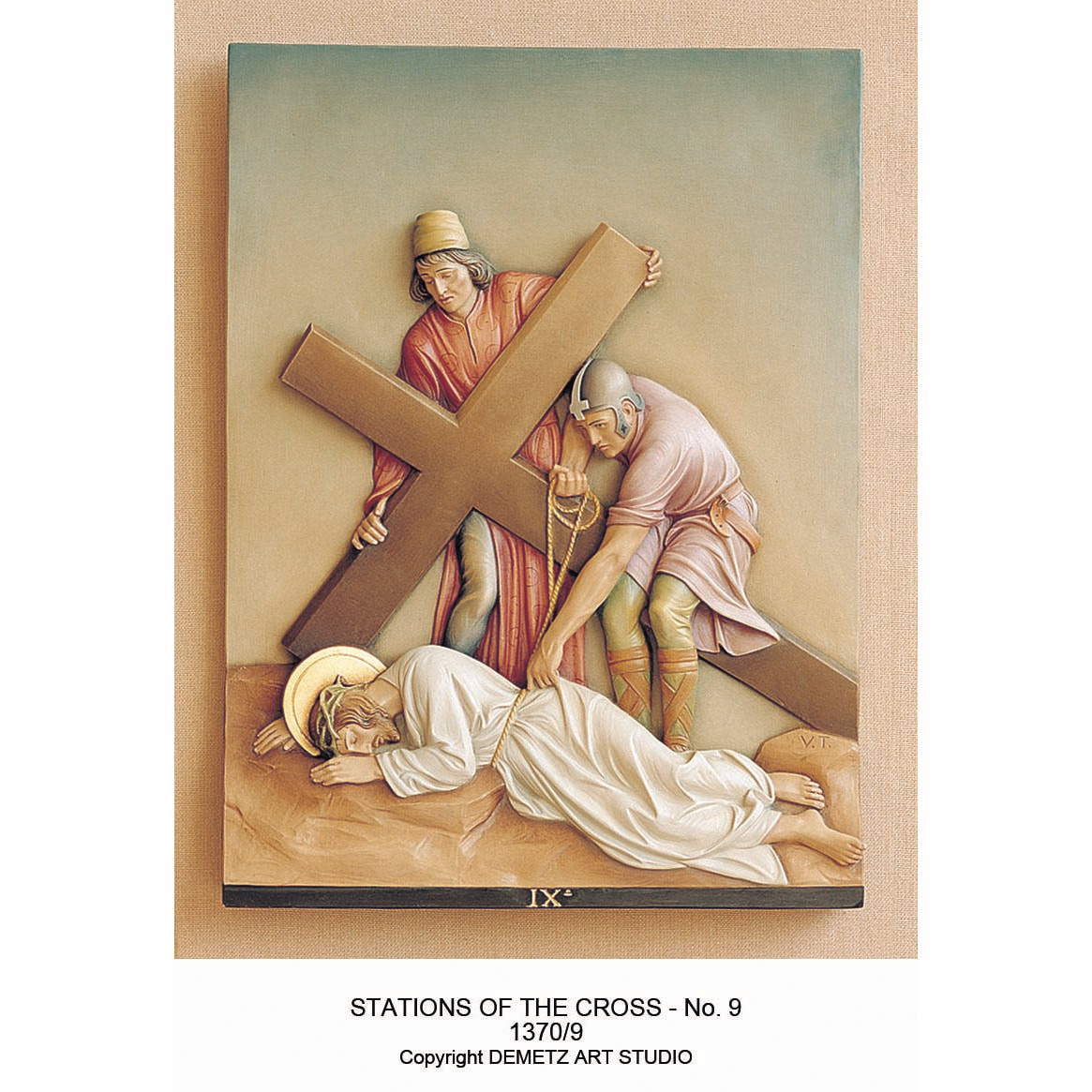 Stations of the Cross, Set of 14 by Demetz, 1370 - St. Jude Shop, Inc.