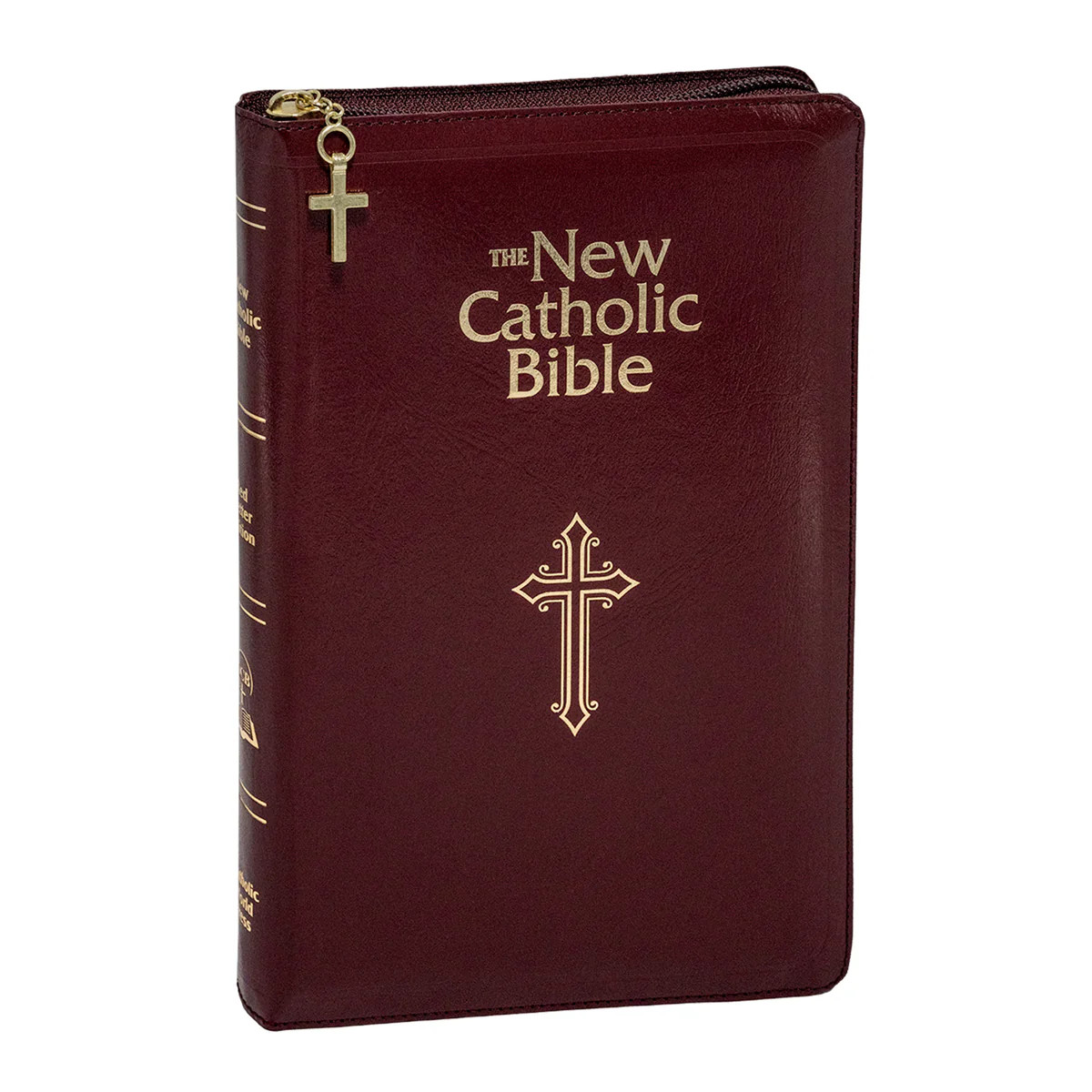 The New Catholic Deluxe Gift Bible - Bonded Leather with Zipper
