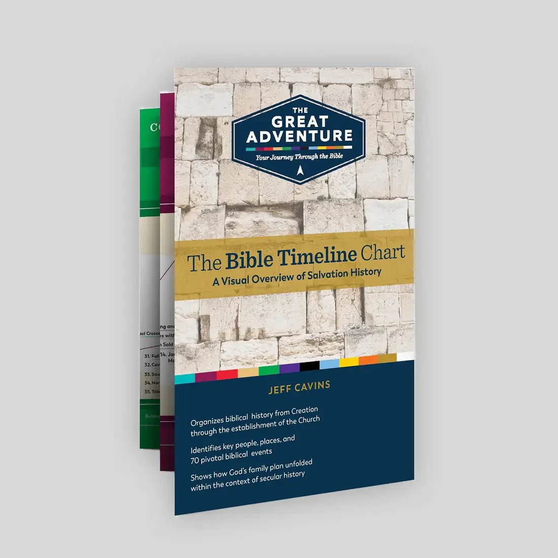 The Great Adventure Bible | The Bible Timeline Chart by Jeff Cavins ...
