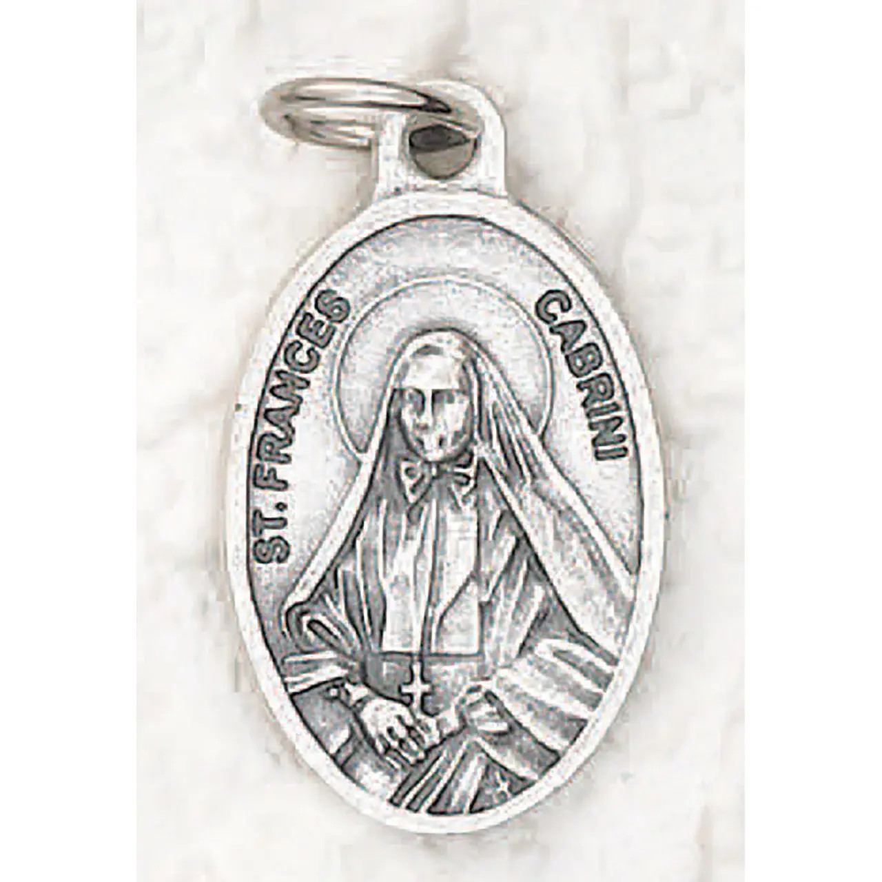 Saint Mother Frances Cabrini Oxidized Medal - St. Jude Shop, Inc.