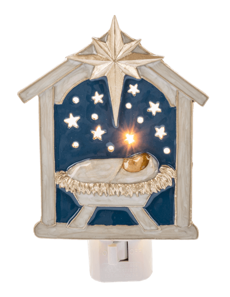 Baby Jesus in Manger Night Light - St. Jude Shop, Inc.