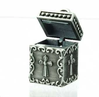 Prayer Box Charm with Three Angels - St. Jude Shop, Inc