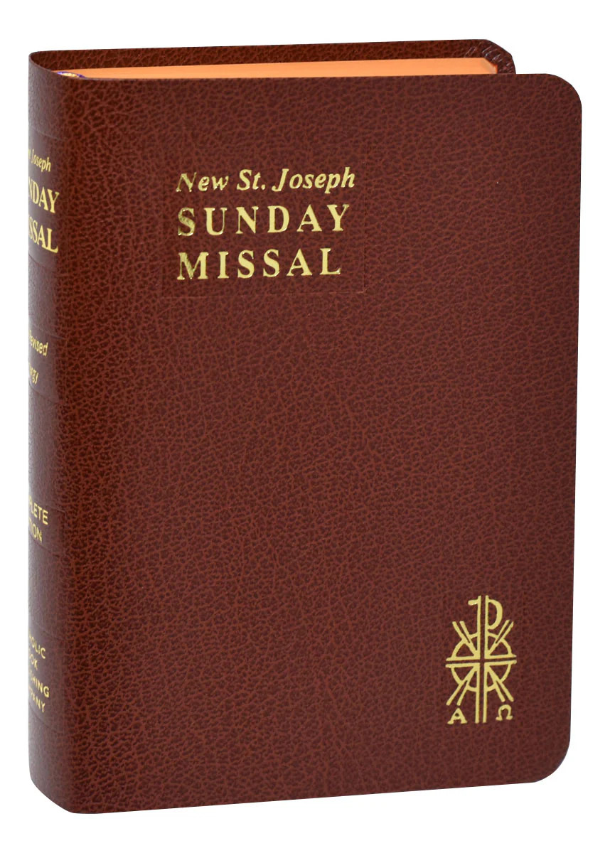 St. Joseph Sunday Missal - Complete Edition - St. Jude Shop, Inc.