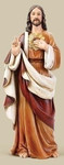 Sacred Heart of Jesus Statue by Joseph Studio. Resin/Stone Mix. Dimensions: 24"H x 9.25"W x 7"D Sacred Heart of Jesus Statue by Joseph Studio. Resin/Stone Mix. Dimensions: 24"H x 9.25"W x 7"D