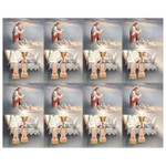 Personalized Jubilee Ordination Holy Cards – 8 per Sheet, Micro-Perforated