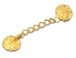 Gold Cross Design Cope Clasp