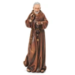 Padre Pio Statue; Renaissance Collection - 6"