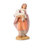 Fontanini Nativity Figurines - Emma the Shepherdess - 5"