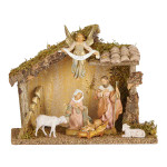 Fontanini 6-PC Nativity Set with Italian Stable - 5" Scale