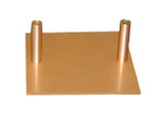 10" Double Stand for Processional Torches/Candlesticks - Available in Black or Gold