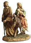 Close-up image of the Holy Family Flight Into Egypt Figure sold by St. Jude Shop. Close-up image of the Holy Family Flight Into Egypt Figure sold by St. Jude Shop.