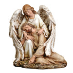 Angel with the Fallen Christ Figure - Renaissance Collection - 7"