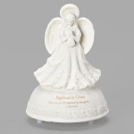 Baptized in Christ Porcelain Musical Angel
