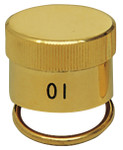 Oil Stock with Ring – Stainless Steel or 24K Gold Plated