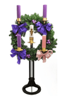 Vertical Advent Wreath for the Church Vertical Advent Wreath for the Church