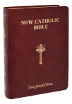St. Joseph Edition New Catholic Bible - Giant Type - Bonded Leather Cover
