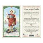 St. Expedite Laminated Holy Card