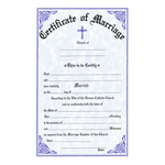 Marriage Certificates - Pack of 50