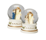 First Communion Jesus and Child Musical Globe