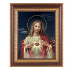 Sacred Heart of Jesus Cherry Framed Print 