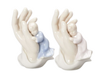 Porcelain Child in Palm of Hand Figurine - Valencia Collection  Porcelain Child in Palm of Hand Figurine - Valencia Collection