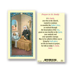Saint Emily Laminated Holy Card