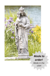 Our Lady of Mount Carmel Outdoor Cement Statue - 29" 