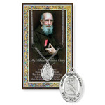 Blessed Father Solanus Casey Pewter Medal with Prayer Card