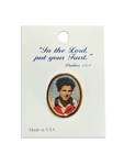 Saint Carlo Acutis Enameled Pin 
