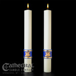 The Holy Eucharist Complementing Side Altar Candles 