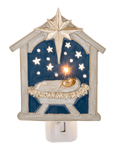 Baby Jesus in Manger Night Light 