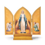 Our Lady of Grace Triptych - Renaissance Collection - 10"