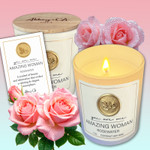 Amazing Woman Rosewater Candle - 7 oz