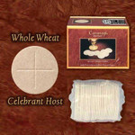 2-3/4" Celebrant Altar Bread - White or Whole Wheat - Full Carton Only