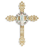 Our Lady of Lourdes Wall Cross - 10.25"