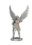 St. Gabriel the Archangel Pewter Statue - Veronese Collection - 4"