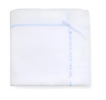 Blue Ribbon Blanket with Cross 