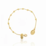 Gold-Filled Our Lady of Guadalupe Rosary Bracelet 