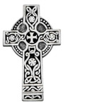 Celtic Cross Auto Visor Clip