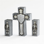 Armor of God Block Cross Set - 3-Piece Set 