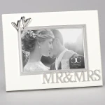 Mr. & Mrs. Classic Hearts Picture Frame