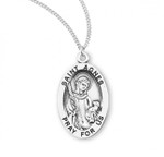  18" genuine rhodium plated fine curb chain.