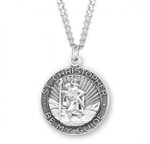  24" genuine rhodium-plated, stainless steel chain