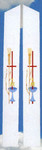 Swiss Schiffli Embroidered Priest Overlay or Deacon Stole
