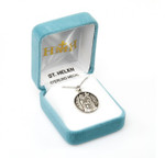 Sterling Silver Round St. Helen Medal